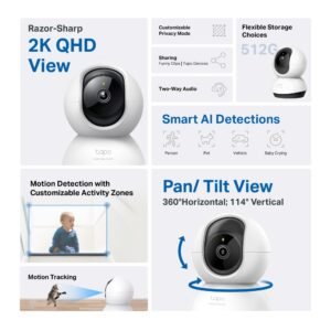 Tapo C220-PAN/TILT Wifi Camera