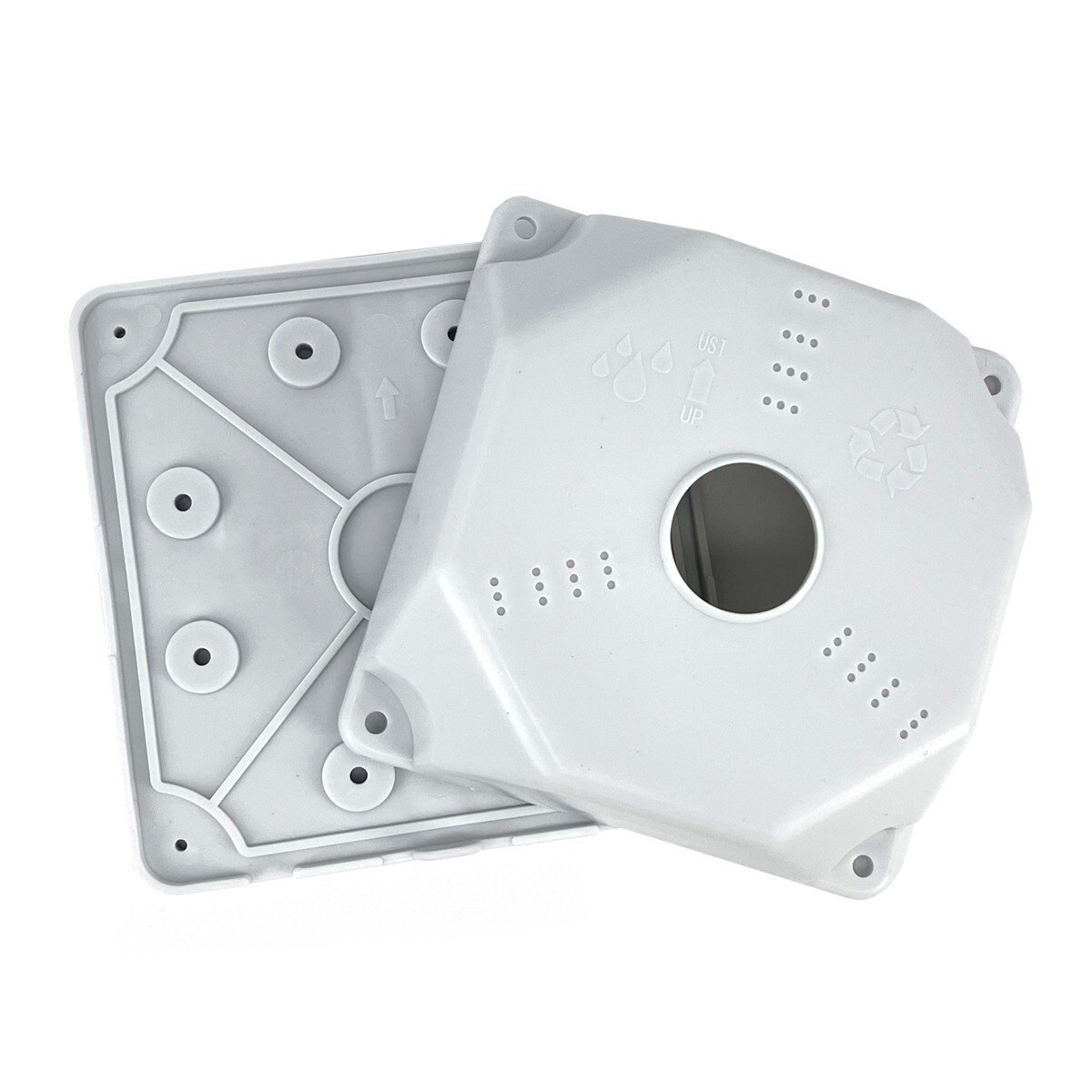 Cam Box Waterproof White Square - Image 6