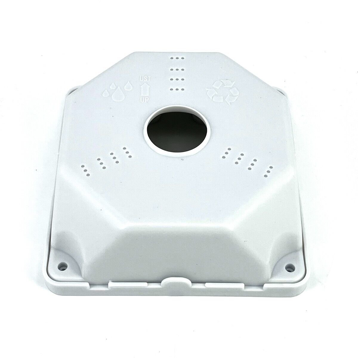 Cam Box Waterproof White Square